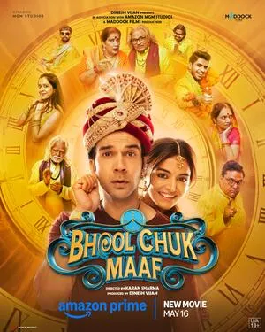Bhool Chuk Maaf 2025 Hindi HD Poster Download - filmyfly
