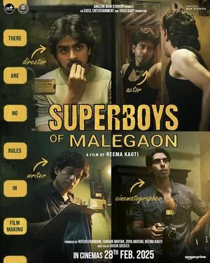 Superboys of Malegaon 2025 Hindi Audio HD Poster Download - filmyfly