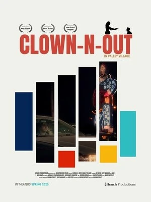 Clown-N-Out in Valley Village (2025) Hindi (MULTI AUDIO) – – HD Poster Download - filmyfly