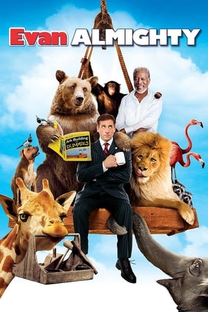 Evan Almighty (2007) Hindi Dual Audio [1GB] HD Poster Download - filmyfly