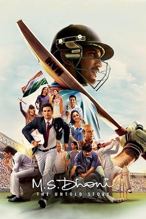 M S Dhoni The Untold Story 2016 Hindi Movie [1.3GB] HD Poster Download - filmyfly
