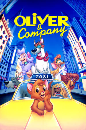 Oliver & Company (1988) Hindi Dual Audio [700MB] HD Poster Download - filmyfly