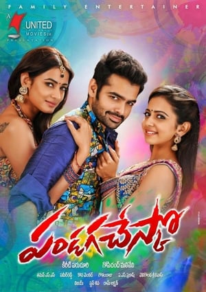 Pandaga Chesko 2015 Dual Audio Hindi 450MB HD Poster Download - filmyfly