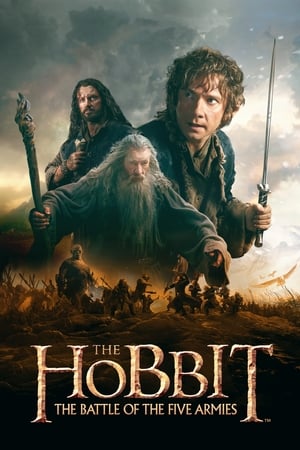 The Hobbit: The Battle of the Five Armies (2014) Hindi Dubbed [1.1GB] Download HD Poster Download - filmyfly
